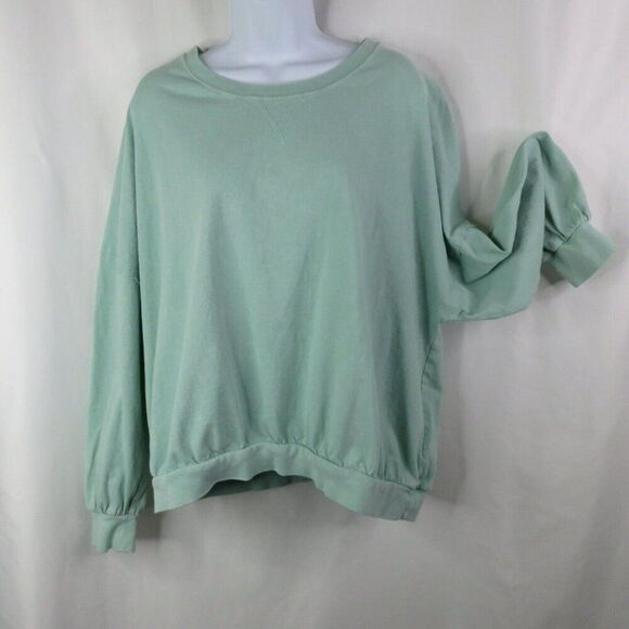 We The Free Tops - We the Free People Pullover Top Size M French Terry Sweatshirt Knit Long Sleeve